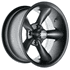 Picture of GTW® Godfather 10x7 Matte Gray Wheel (3:4 Offset), Picture 1