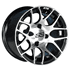 Picture of GTW® Pursuit 14x7 Machined/Black Wheel (3:4 Offset), Picture 1