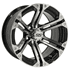 Picture of GTW® Specter 14x7 Machined/Black Wheel (3:4 Offset), Picture 1