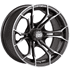 Picture of GTW® Spyder 14x7 Matte Gray Wheel (3:4 Offset), Picture 1
