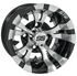 Picture of GTW® Vampire 14x7 Machined & Black Wheel (3:4 Offset), Picture 1