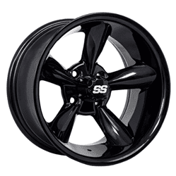 Picture of GTW® Godfather 14x7 Black Wheel (3:4 Offset)