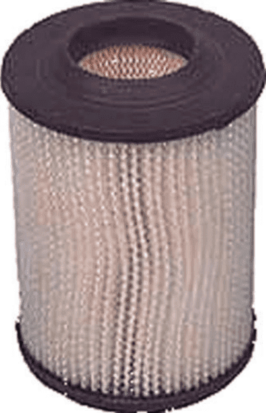 Picture of Round air filter with black cap