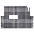 Picture of Gray Plaid Floor Mat, Picture 1