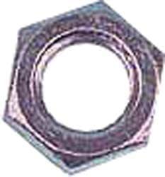 Picture of Cadmium plated steel slotted hex nut.