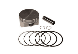 Picture of Piston and ring assembly in standard for the Kawasaki engine