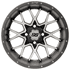 Picture of GTW® Vortex 14x7 Matte Gray/Machined Wheel (3:4 Offset), Picture 2