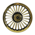 Picture of Black & Gold Turbine Style Wheel Cover 8