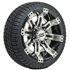 Picture of Set of (4) GTW® Tempest 10x7 Wheels Mounted on GTW® Street Tires (No Lift Required), Picture 3