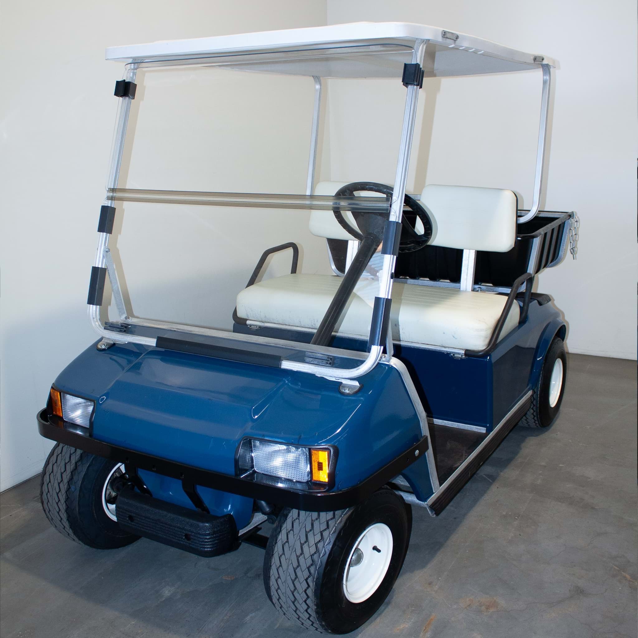 Picture of Refurbished - 1999 - Electric - Club Car DS with open cargo box - Blue