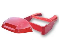 Picture of Rear body and front cowl, red